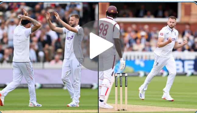 [Watch] W, W, W! Triple Wicket-Over Gives Gus Atkinson His Maiden 5-Wicket Haul In Tests
